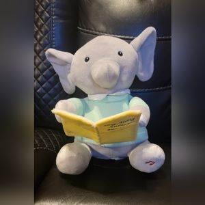 Cuddle Barn Sing Along Sydney Animated Elephant Plush 5 Nursery Rhymes